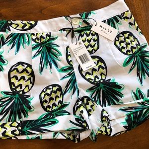 NWT MILLY MINIS ADORABLE PINEAPPLE SHORTS. 14